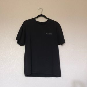Black Welcome Medium Short Sleeve Shirt